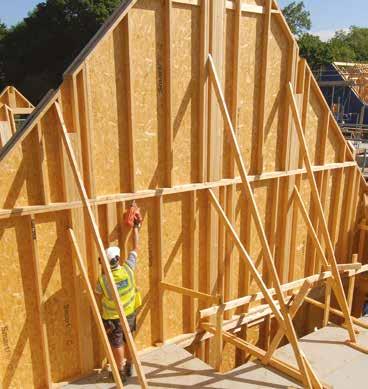 CONDITIONING To minimise dimensional changes, the sheathing panels must be conditioned in the service class for the intended use by loose laying or stacking with spacers as appropriate.