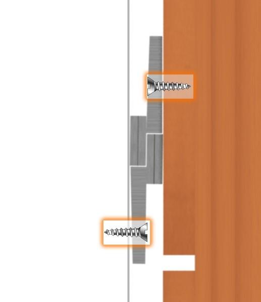 In both cases, the use of Murano aluminium split battens allows for an easily demountable wall cladding system.