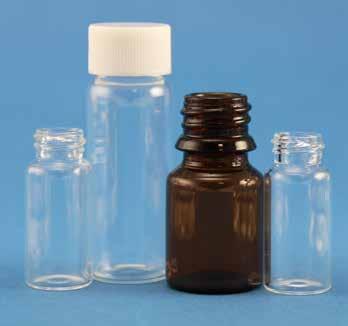 available include: 2 4 5 6 8 10 15 20 25 30 50 100 A range of Neutral Type 1 Glass Ampoules in amber and clear glass Manufactured to ISO