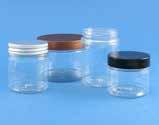 13 Simplicity Jars in Plastic (PET and Polypropylene) and PureFlint Glass The Simplicity range is an extensive range of jars in plastic (Polypropylene, PET and Polystyrene) and glass, available