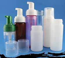16 Foaming Dispensers and Bottles Foaming Dispensers create a smooth,
