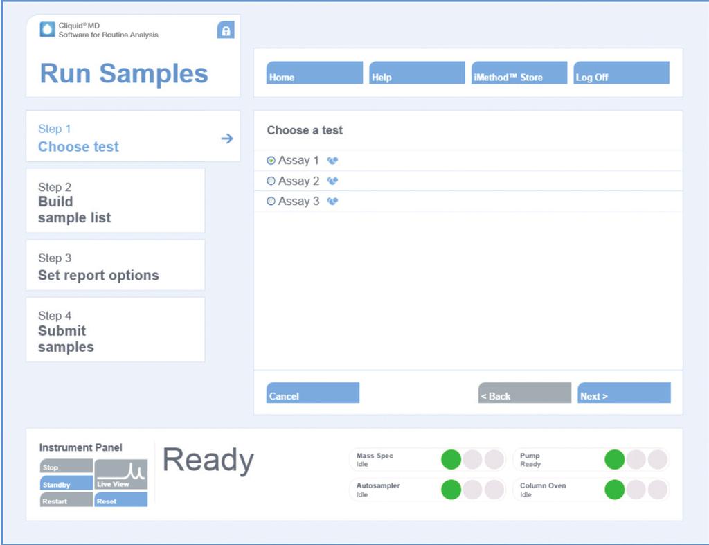 Powerful, easy-to use, workflow-driven software Expert results even for non mass spec experts.