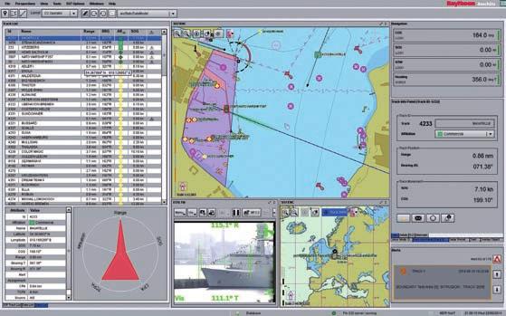 SYNTACS FEATURES SYNTACS offers the operator a complete overview of the tactical situation around the ship.