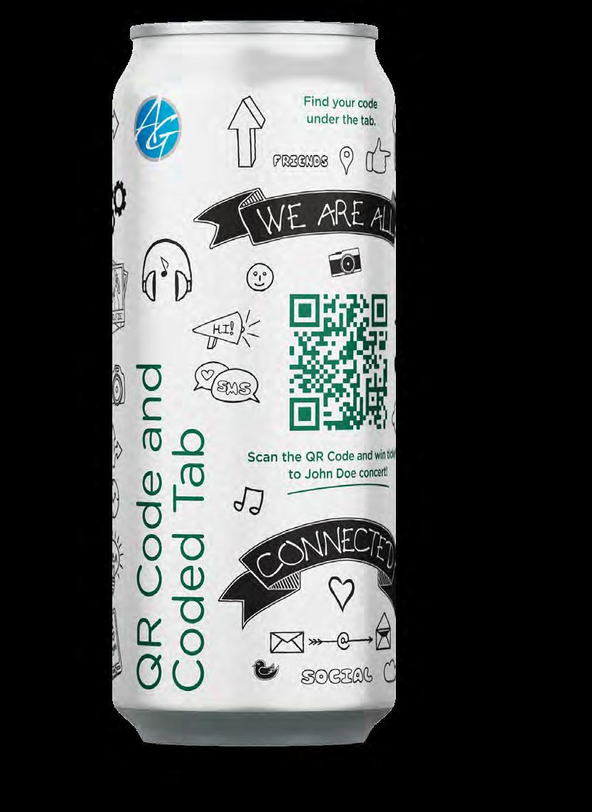Thanks to image recognition software, any object can trigger an AR experience; so can your packaging Advice for successful interactive campaigns with your packaging - Use the beverage can s surface