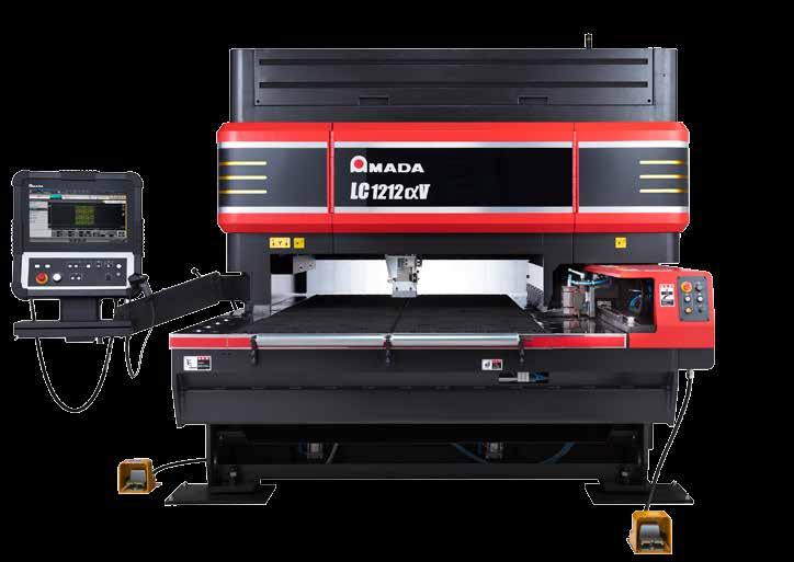 THE PROVEN HYBRID STYLE LASER CUTTING MACHINE THE PERFECT MACHINE FOR EASY LOADING AND PROCESSING OF SURFACE SENSITIVE MATERIALS HIGHER PRODUCTIVITY, MORE FEATURES, GREATER EASE OF USE AMADA's laser