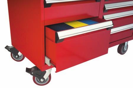 General Dimensions A variety of drawer accessories are available, such as : partitions, dividers, plastic bins, protective foam, etc.