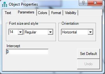 Right-click on each of the 3 observed variable boxes one at a time and select Object Properties.