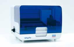Automated solutions sample analysis QIAgility The QIAgility is a compact benchtop instrument that enables various highprecision pipetting applications and rapid, reliable automated PCR setup in a