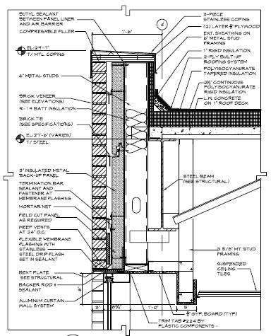 Width Consider Position of Curtainwall/Storefront Planes Relative to