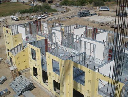 ROK-ON Insulated Structural Sheathing Benefits for Prefabrication ROK-ON is perfect for prefabrication of external wall assemblies. ² Modular projects often include only the frame and sheathing.