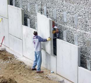 Wall designs comply with AASHTO. Saves Time The MSE retaining structure is built once with cosmetics added later.