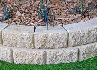 reinforced height 300mm (3 courses) Hudson Stone Oatmeal COLOUR OPTIONS