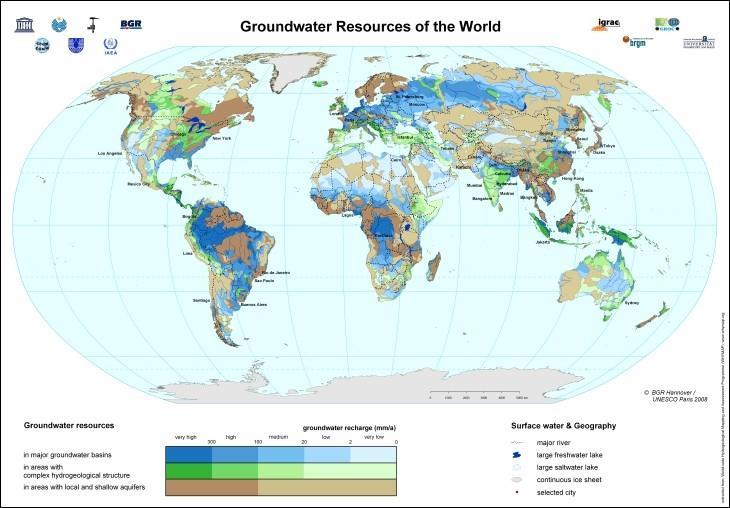 Groundwater Groundwater is the largest accessible and often still untapped freshwater reservoir on