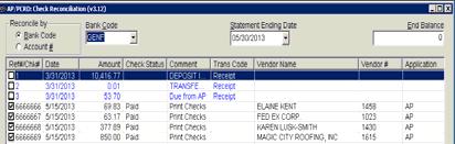 Station Id, Cost Center Number, and Revenue codes to a Parameter record
