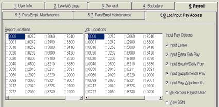 General Ledger accounts based on any account component.