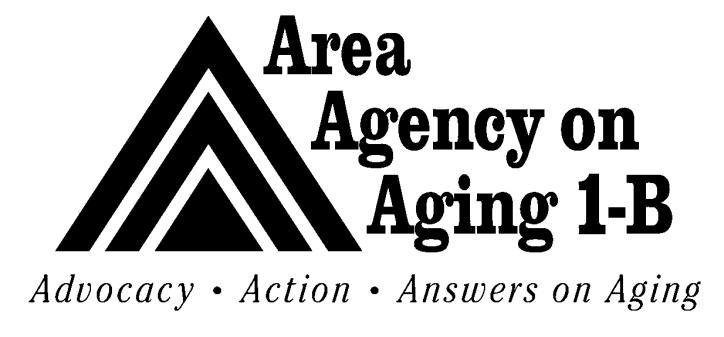 Results The Area Agency on Aging 1-B (AAA 1-B) has contracted with service providers since 1973 and has purchased services on behalf of older adults through a direct service purchase pool of