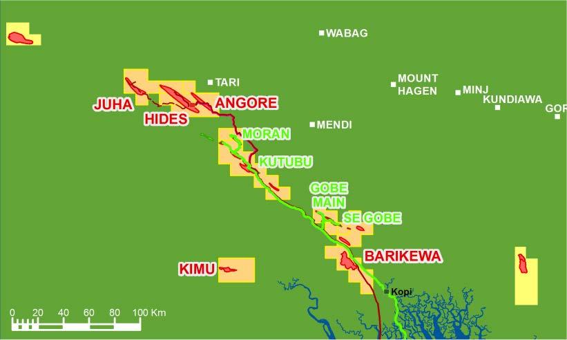 >10 tcf undeveloped gas resources at P nyang and Elk-Antelope» Following 2016 appraisal programme, gross 2C contingent resource at Elk-Antelope increased to ~6.5 tcf (up from 5.