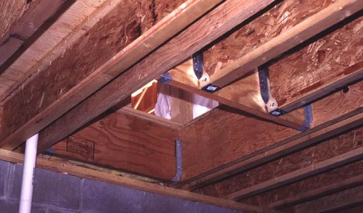 Other Openings Training Objectives Review Best practices in designing engineered wood floor systems Recommendations on Rim Board for I-joist floor