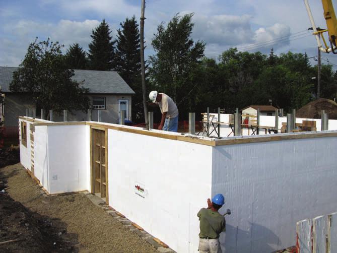 1.4 Description of Fox Blocks ICF Wall Forms Fox Blocks are an Insulated Concrete Form (ICFs) system used to build and insulate walls.