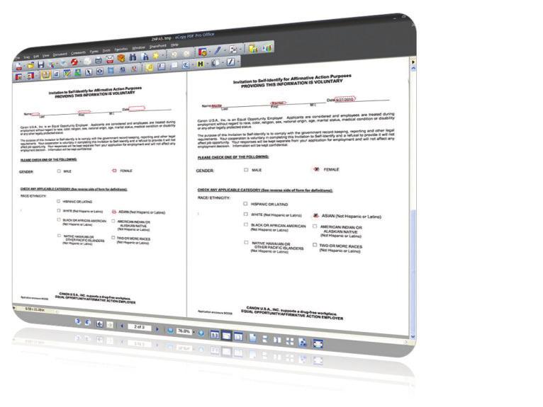 Instantly create universally viewable PDFs files, including PDF and PDF/A