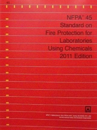 of 3,000 fpm NFPA 45: Standard on Fire Protection for Laboratories Using Chemicals Height and