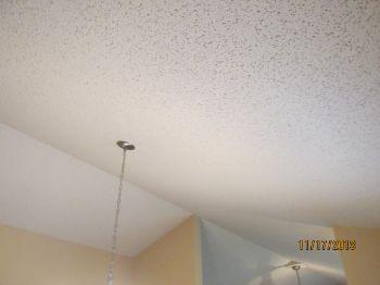 4. Ceiling Condition Materials: There are drywall