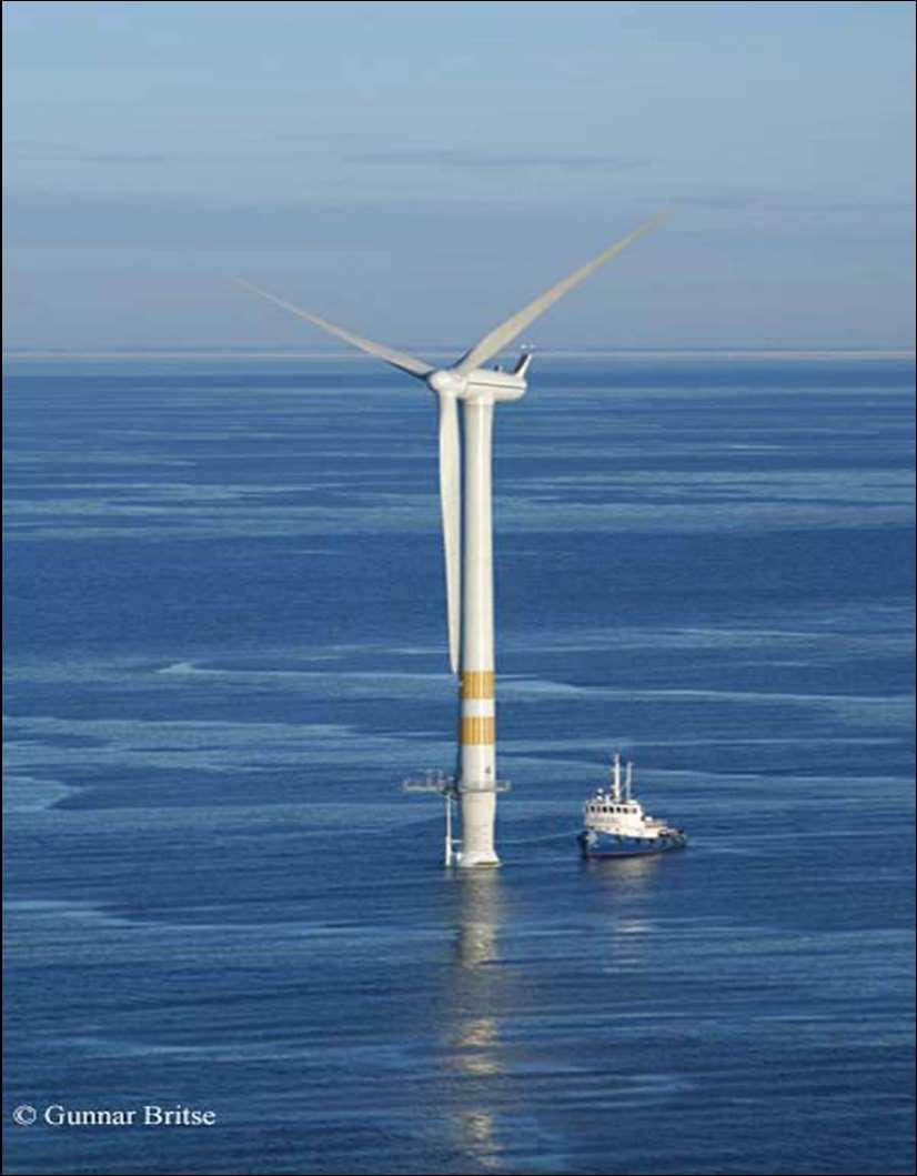 Yttre Stengrund wind farm, Sweden, 2002 Supplied with NEG Micon turbines of 2 MW rated power output; rotor diameter 72 m.
