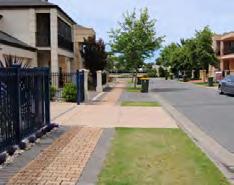 Where formal paved or exposed aggregate footpaths are provided by Springlake in front of your property, owners are required to maintain the footpath in its existing