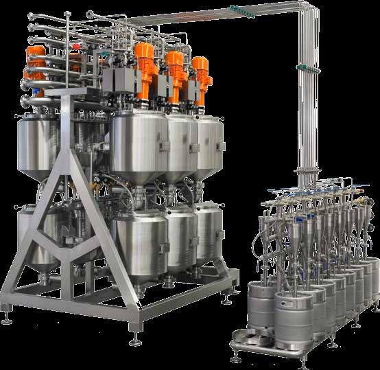 static in-line mixers and dosing pumps.