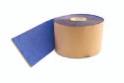 sold in rolls* 4" x 100' 6" x 100' 9" x 100' Thickness: 20 mil weathermate Flexible Flashing A crosslinked polymeric film facer with butyl rubber adhesive creates a water-resistant seal around curved