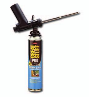 Polyurethane Foam Insulation, Sealant and Adhesive Products Great stuff pro Gaps & Cracks A one-component, minimal-expanding, insulating, fire-blocking penetration polyurethane foam sealant ideal for