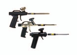 Polyurethane Foam Insulation, Sealant and Adhesive Products PRO Foam Dispensing guns Foam dispensing guns for GREAT STUFF PRO products.