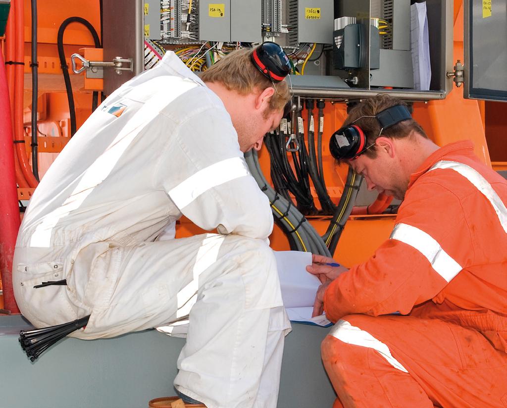 TSHD MAINTENANCE The uptime and availability of your equipment are critical to achieving production targets.
