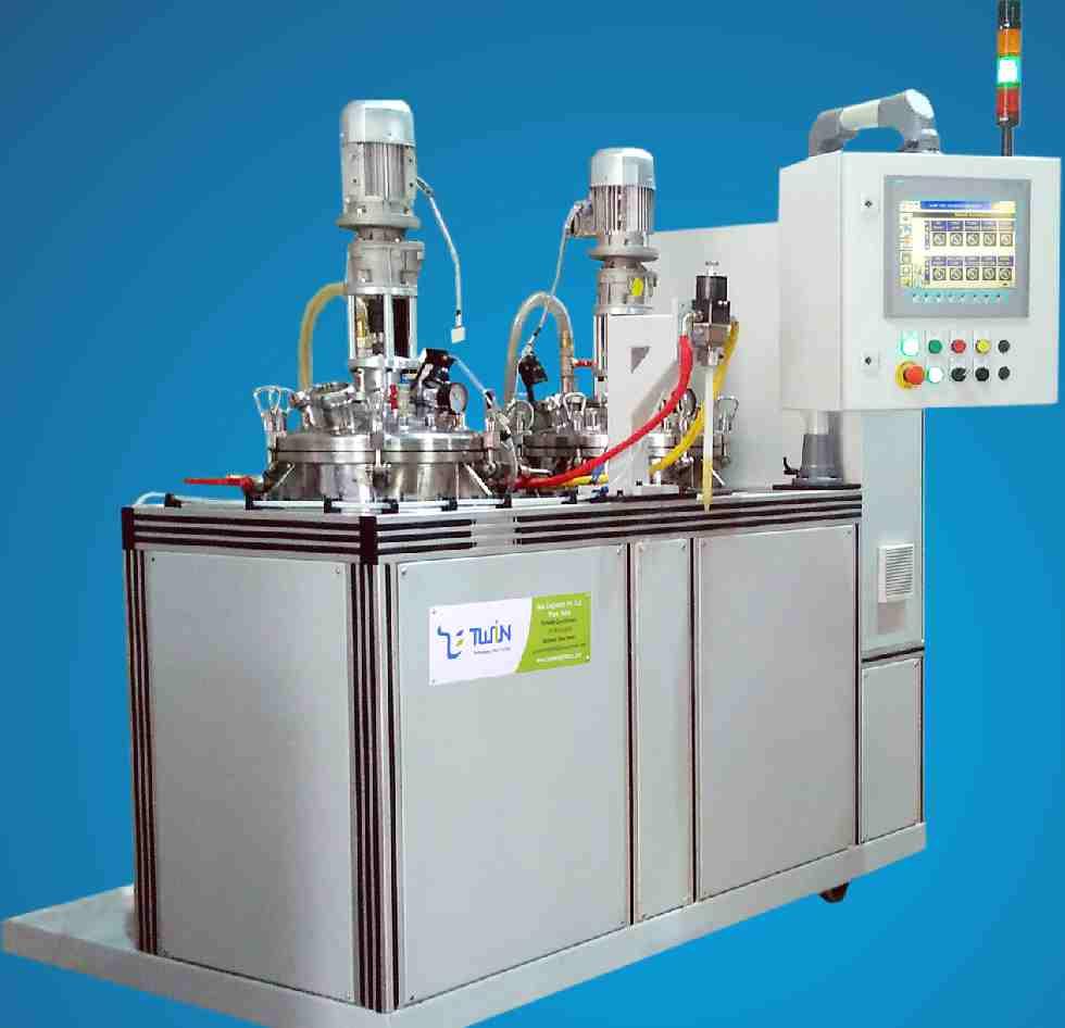 PRODUCT TWIN ENGINEERS l ELECTRICAL CASTING l 10 Atmospheric Casting/Potting Machine Void free potting becomes easy with Twin's Optimix Meter Mix