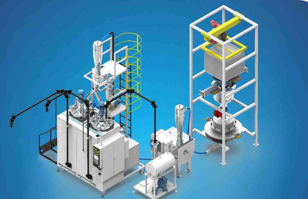 PRODUCT TWIN ENGINEERS l ELECTRICAL CASTING l 09 Casting Plant with Silica Handling Suitable for Casting in atmospheric and APG processes Twin Engineers has designed a completely new machine,