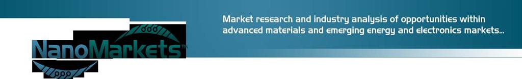 Worldwide Medical Polymer Markets: 2013-2020 Summary NanoMarkets believes that medical polymers represents a major opportunity in the medical materials market over the next few years.