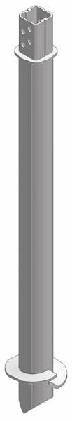 280 Helical Piles have 200 kip ultimate capacity and 100 kip working or allowable capacity in compression or tension.