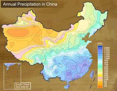 Northwest Qing- Tibet Southwest Northwest and Plateau: An arid climate with little precipitation, strong evaporation and poor run off creates only a small number of perennial rivers that discharge