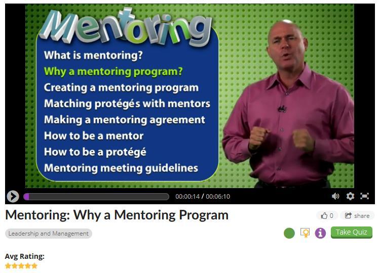 Improving Productivity with Mentoring 8 Part Video Series What is mentoring? Why a mentoring program?