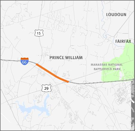 VDOT is proposing to remove approximately 4 miles of widening from the southern end of the project and change the southern limit to VA 611 (Telegraph Road). Complete: 2020 Length: 3.