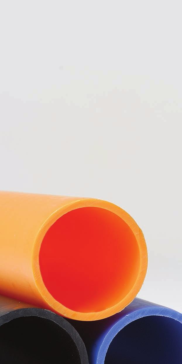 HDPE PERFORMANCE PIPES HDPE material exhibits a lot of advantages over traditional materials for pressure pipe applications. It is easy to process.