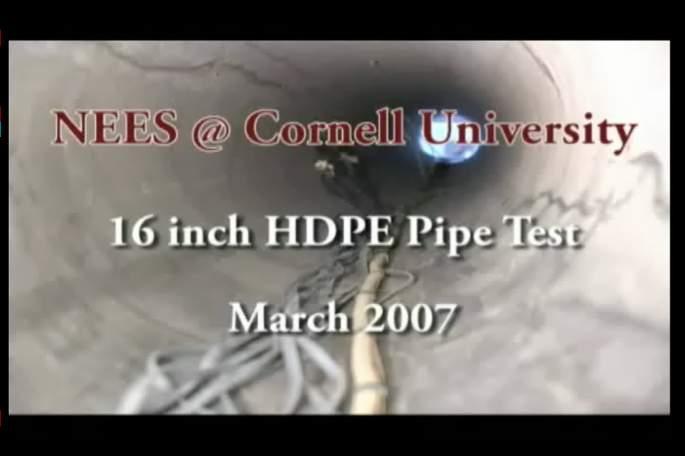 The experimental evidence confirms HDPE pipelines accommodate severe