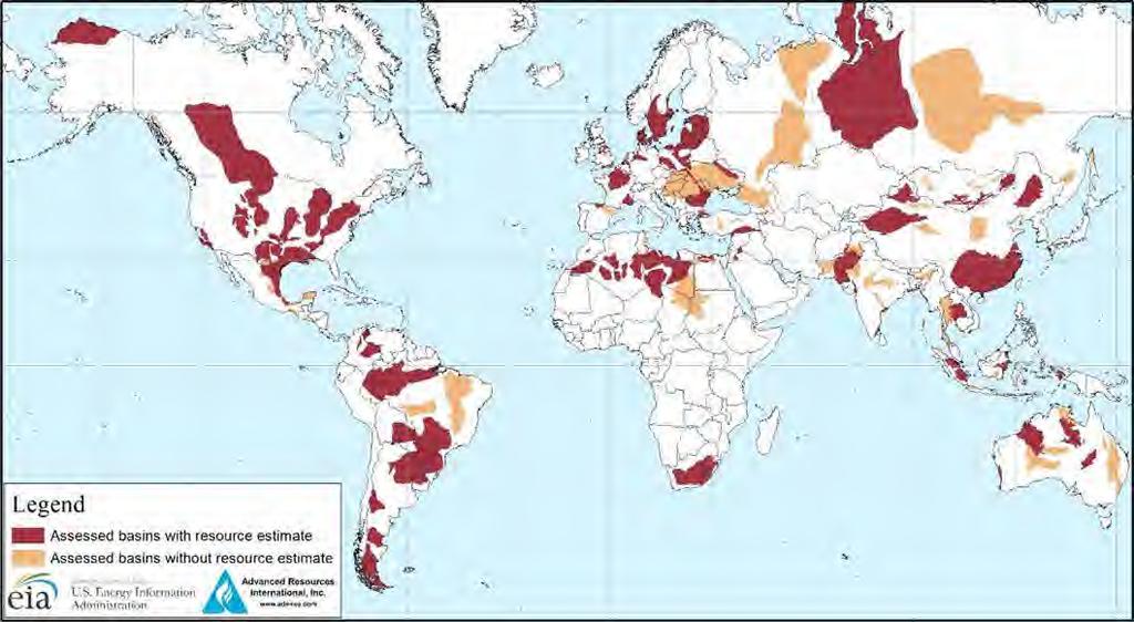 Global Shale Resources 22.