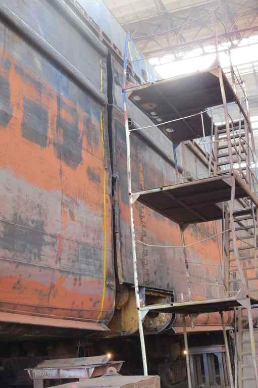 - Conversion Projects Great experience of ships hull straightening at Straightening of ship hulls allow increase of
