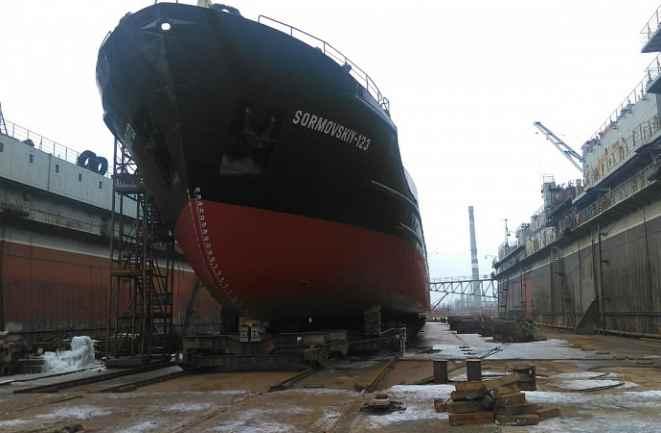 - Production facilities Covered Slipway Length 140,0 m Beam 32,0 m