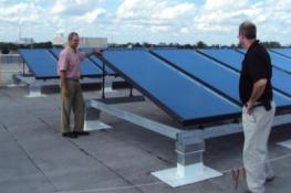 PV Fed directly into building electric distribution 240 Tons