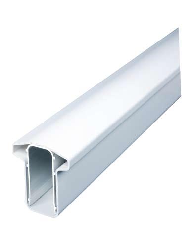 vinyl routed railing system 3" 3-1/2" 3-1/2" 1-1/4" 1-3/4" 1-3/4" For safe, secure vinyl railing applications, there s no better choice than the Oxford routed system.