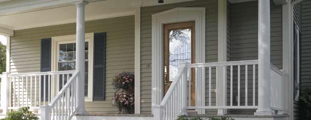 Porch Posts, Wraps & Columns CertainTeed Structural Porch Posts, Columns and finishing accessories complement any project, no matter which railing style or system is chosen.