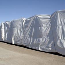 tarps. We tailor to fit any size or shape product.