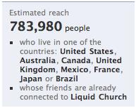Facebook. It s our primary social tool. Why? We have +500 million reasons. Here s a few more: Global Reach Facebook has a Global Reach far beyond what Liquid can acheive on its own.